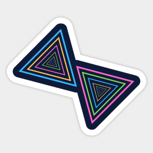 Triangle texture Sticker